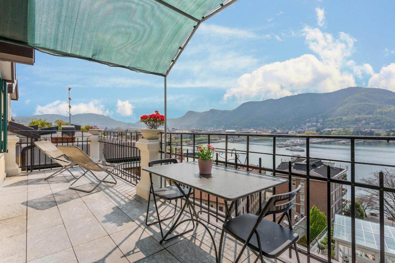 Attico Vista Lago Como Zewnętrze zdjęcie